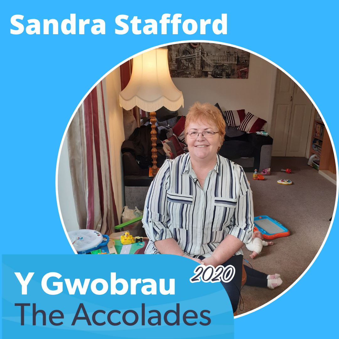 Sandra Stafford - WeCare Wales award winner